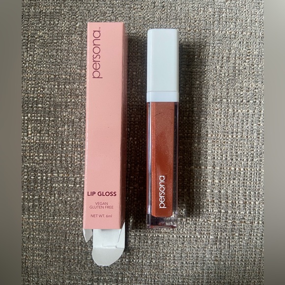 BNIB - BRAND NEW IN BOX Persona Cosmetics - Lip Gloss - Toffee - Picture 1 of 7